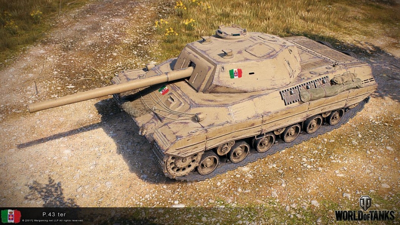 Fotky italských tanků tier I až X