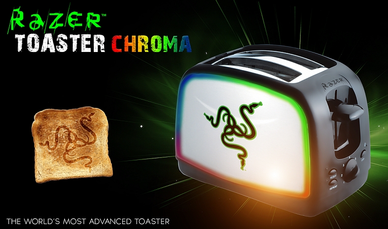 Razer skutečně udělá svůj vlastní toaster