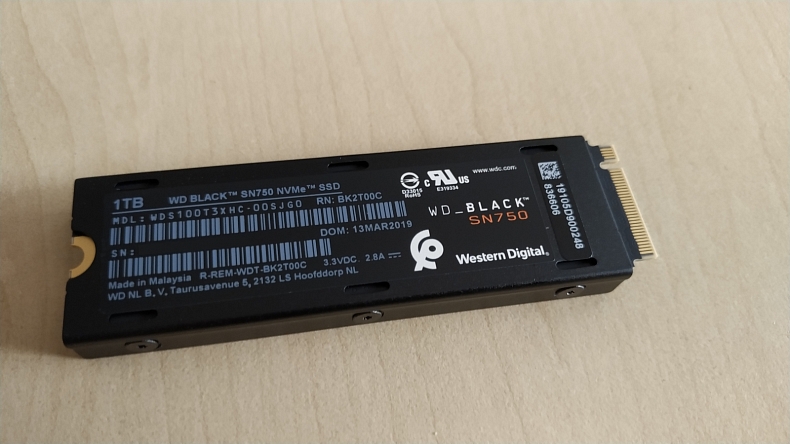 Recenze: WD Black SN750 - NVMe SSD s chladičem od EKWB