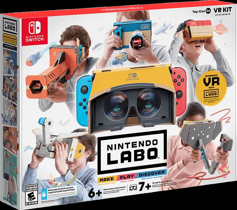 Nintendo  představuje svůj Labo VR set