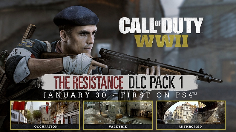 Přiblíženo první DLC The Resistance pro Call of Duty: WWII