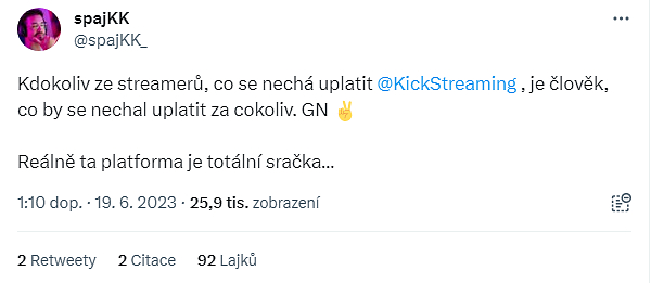 Drama kolem nové streamovací platformy! Mezi českými streamery se strhla přestřelka