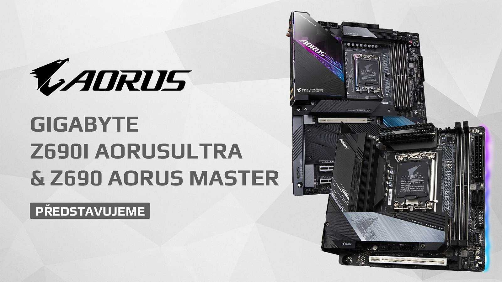 Dostaňte z nových Intel procesorů maximum se základními deskami AORUS od GIGABYTE