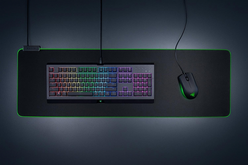 Razer Chroma rozsvítí novou variantu podložky Goliathus