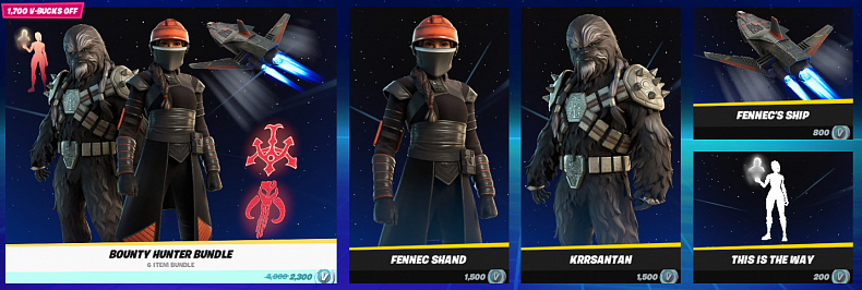 Star Wars dny ve Fortnite se chýlí ke konci