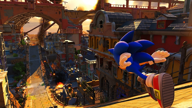 GamesCom 2017: Běhání v Sonic Forces s moderním a retro Sonicem