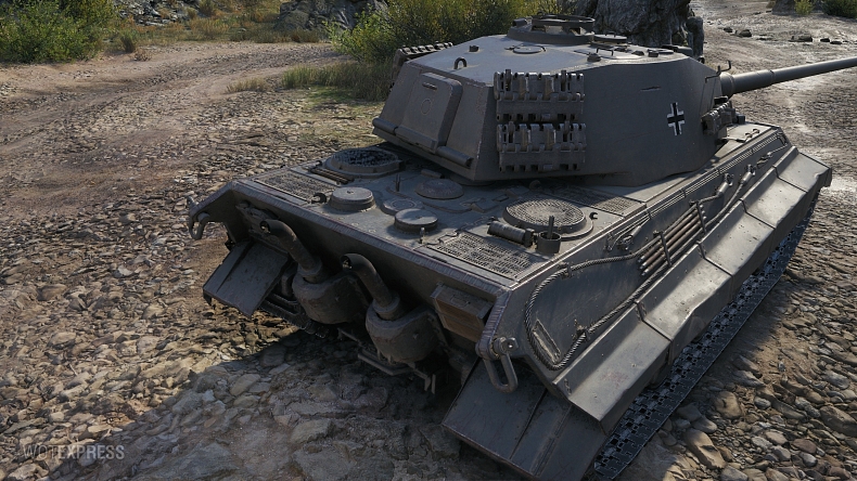 [WoT] Vlastnosti tanku Tiger II (H) byly upraveny