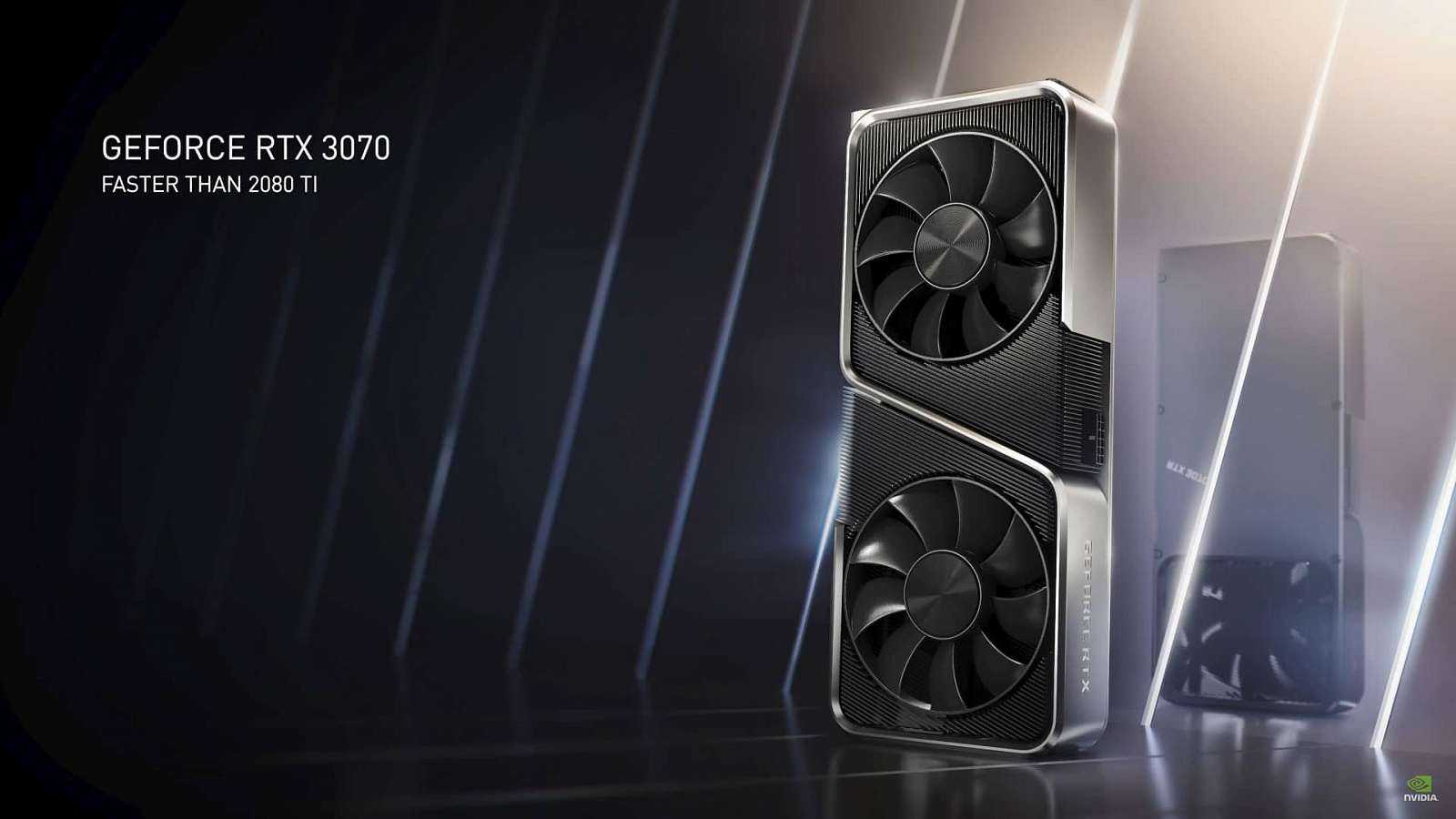 RTX 3070 prvně otestována, výsledky odpovídají grafům Nvidie