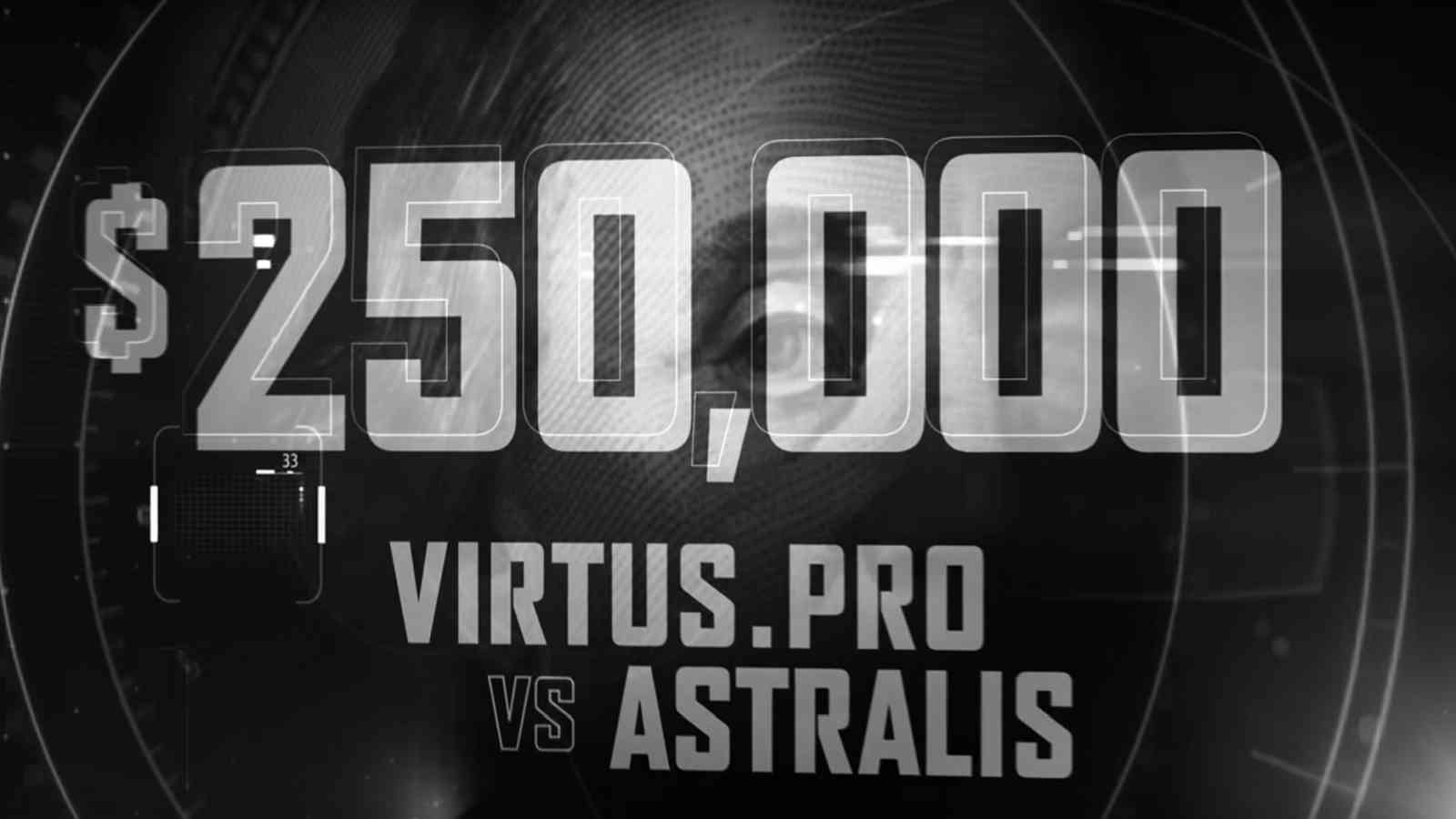 [CS:GO] Odvetný zápas Virtus.Pro a Astralis o 250 000 USD