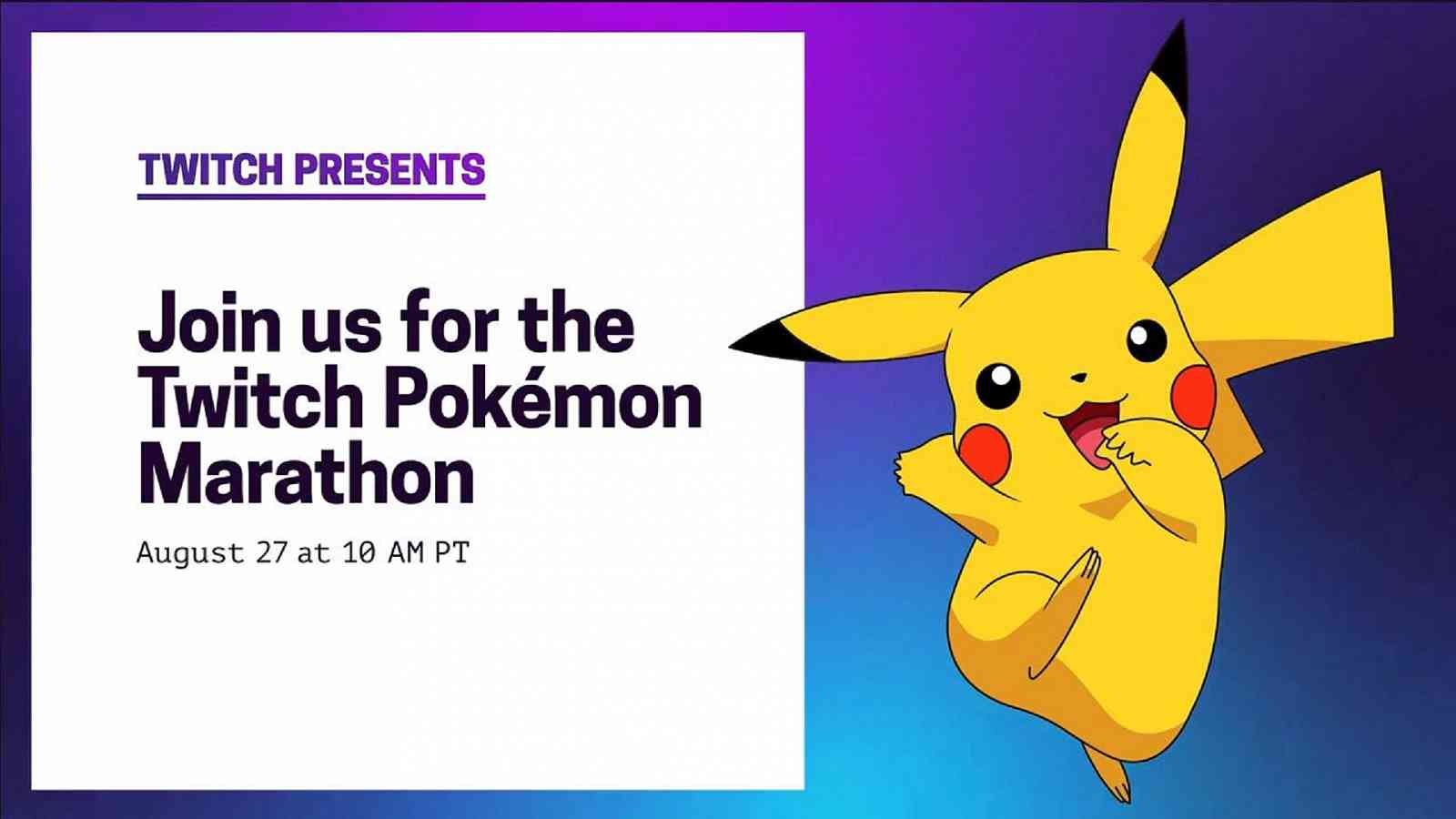 Dnes startuje na Twitchi velký maraton seriálu Pokémon, který poběží až do příštího roku