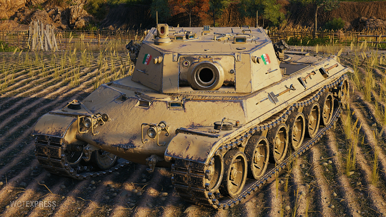 [WoT] Aktuální fotografie tanku Progetto C50 mod. 66