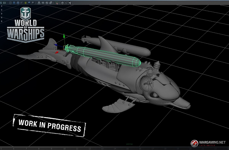 [WoWs] Wargaming se nudí, pracuje na bojových delfínech