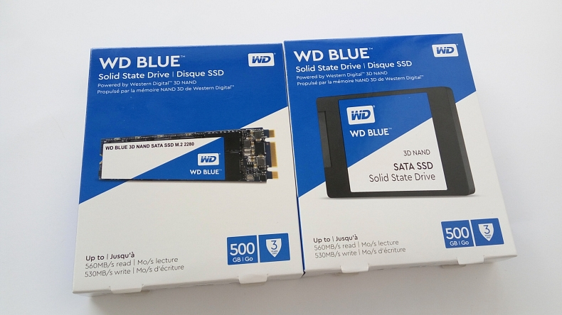 Recenze: SSD disky WD Blue M.2/SATA - tmavomodrý svět