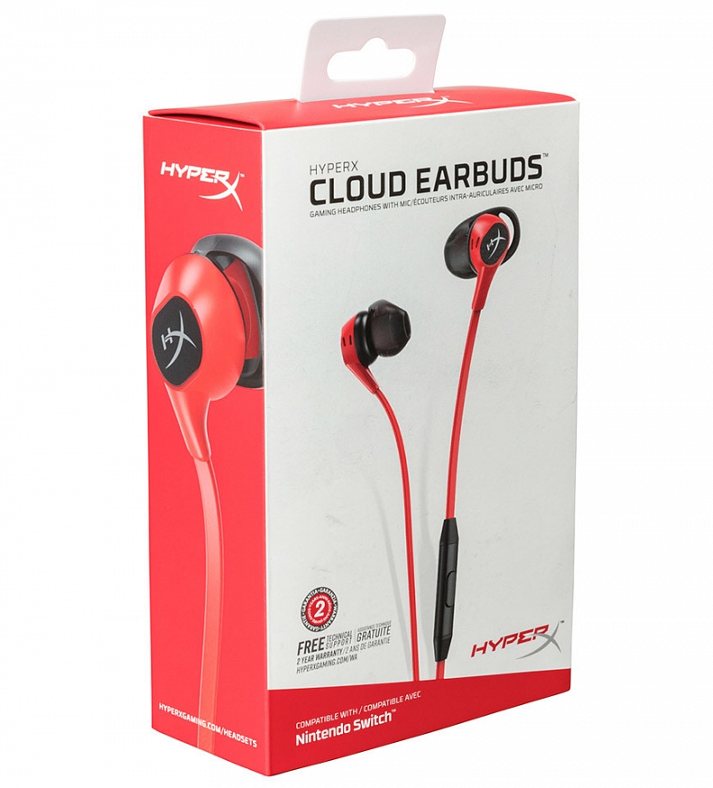 HyperX nabídne herní pecková sluchátka Cloud Earbuds