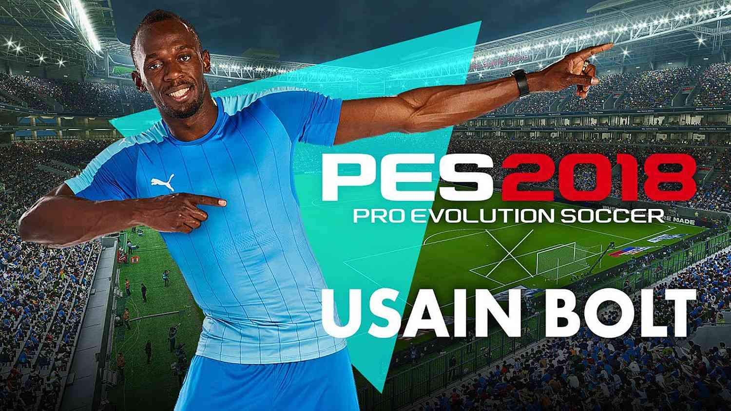 Usain Bolt součástí příštího ročníku PES 2018