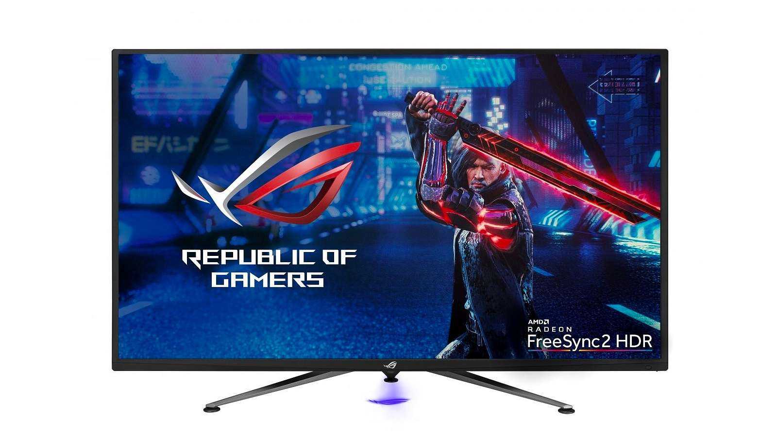 Asus oznámil světově největší 4K monitor, nabízí FreeSync 2 a HDR