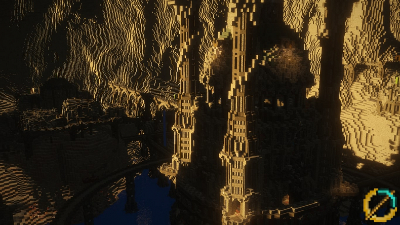 Hráči Minecraftu postavili celou Středozem za 9 let