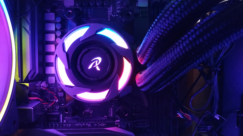 Recenze: Vodní chlazení Raijintek EOS 240 RBW s rychlou pumpou a RGB ventilátory