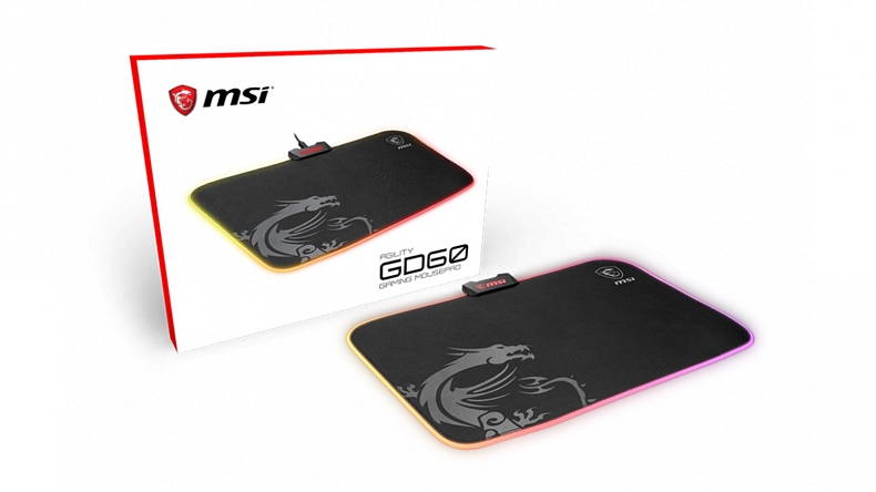 MSI odhalilo podsvícenou podložku Agility GD60