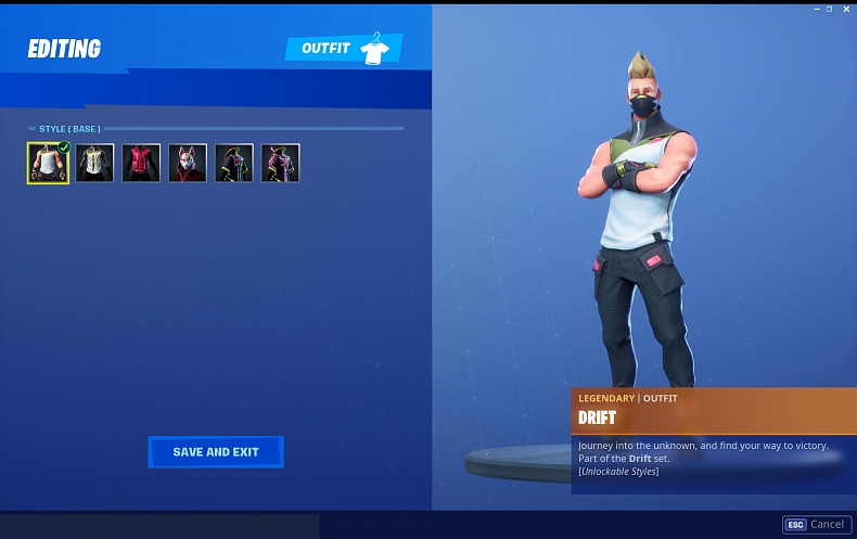 Fanoušci Fortnite si stěžují na upravený skin z 5. sezóny