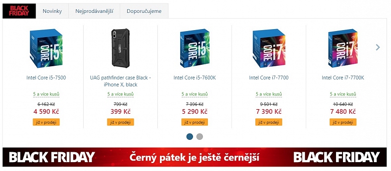 CZC.cz spouští Black Friday již dnes, čeká nás celý týden slev