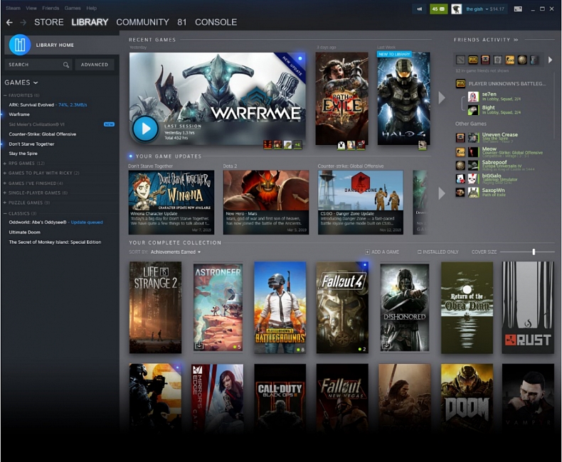 Steam se převlékne do nového kabátu