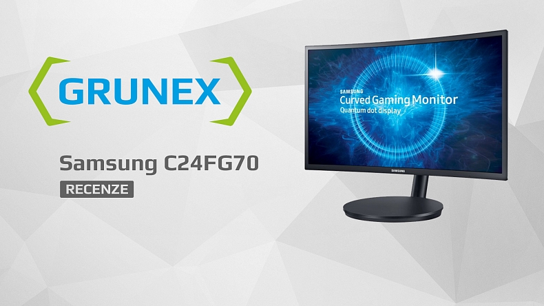 Recenze: Samsung C24FG70 – prohnutých 144 Hz s Quantum Dot
