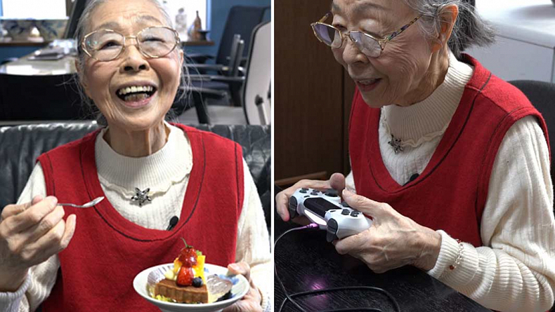 Nejstarší Youtuberka světa oslavila letos 90. narozeniny