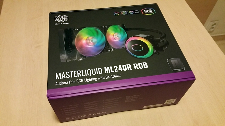 Recenze: CoolerMaster MasterLiquid ML240R RGB - barevný vodopád