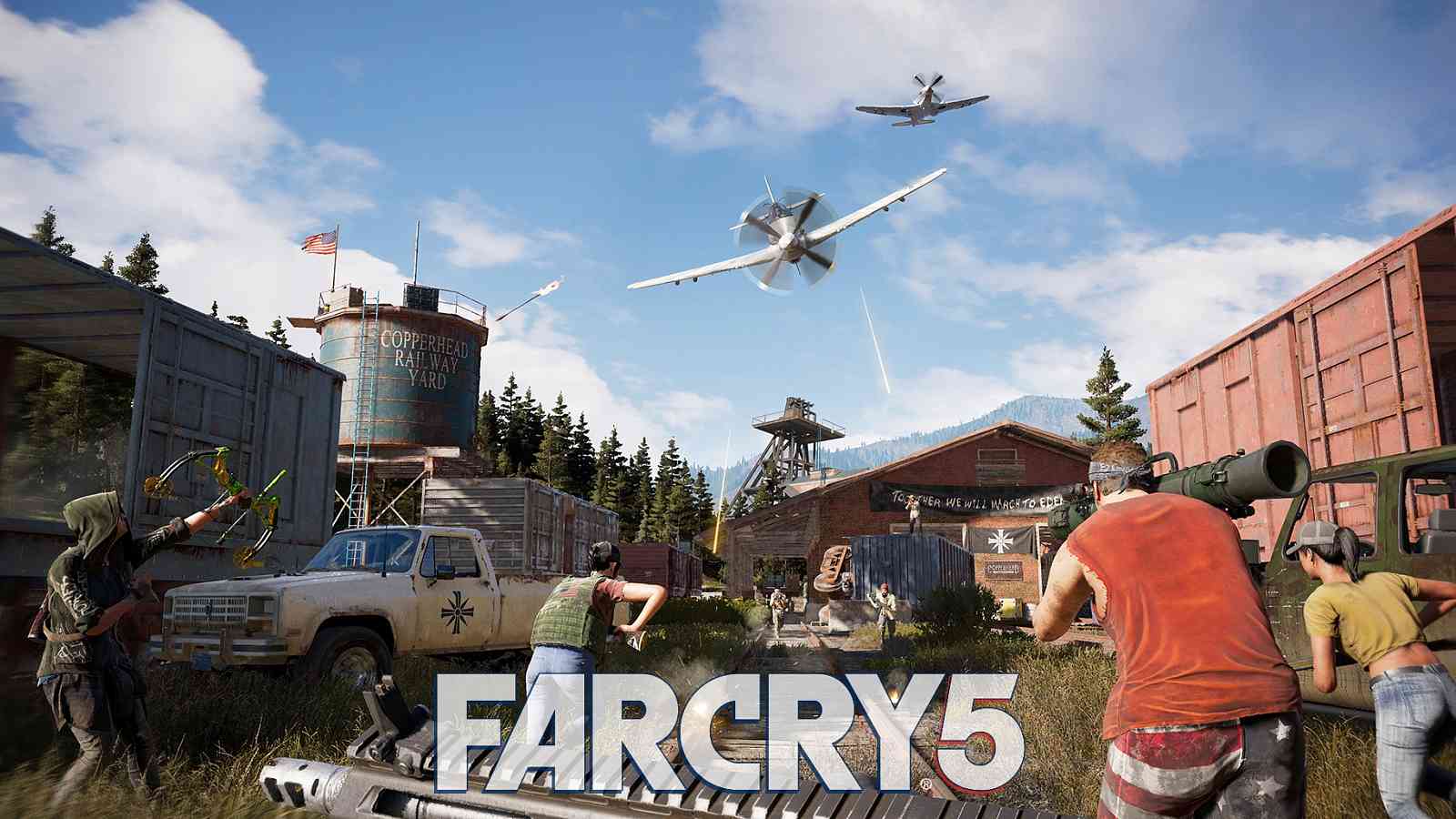 Far Cry 5 se připomíná akčním trailerem + dlouhý gameplay