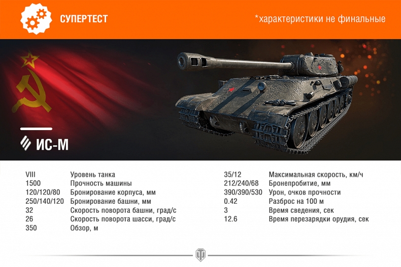 [WoT] IS-M se objevilo na SuperTestu