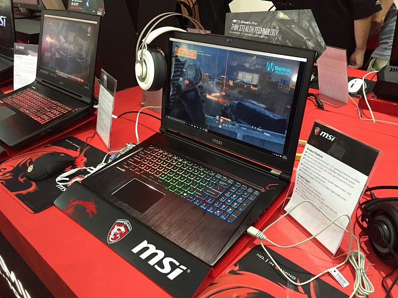 MSI představilo na veletrhu Computex 2016 novinky pro hráče