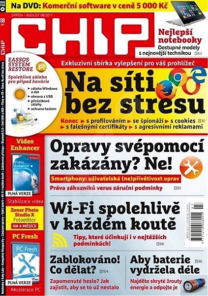 Právě v prodeji: Chip 08/2017