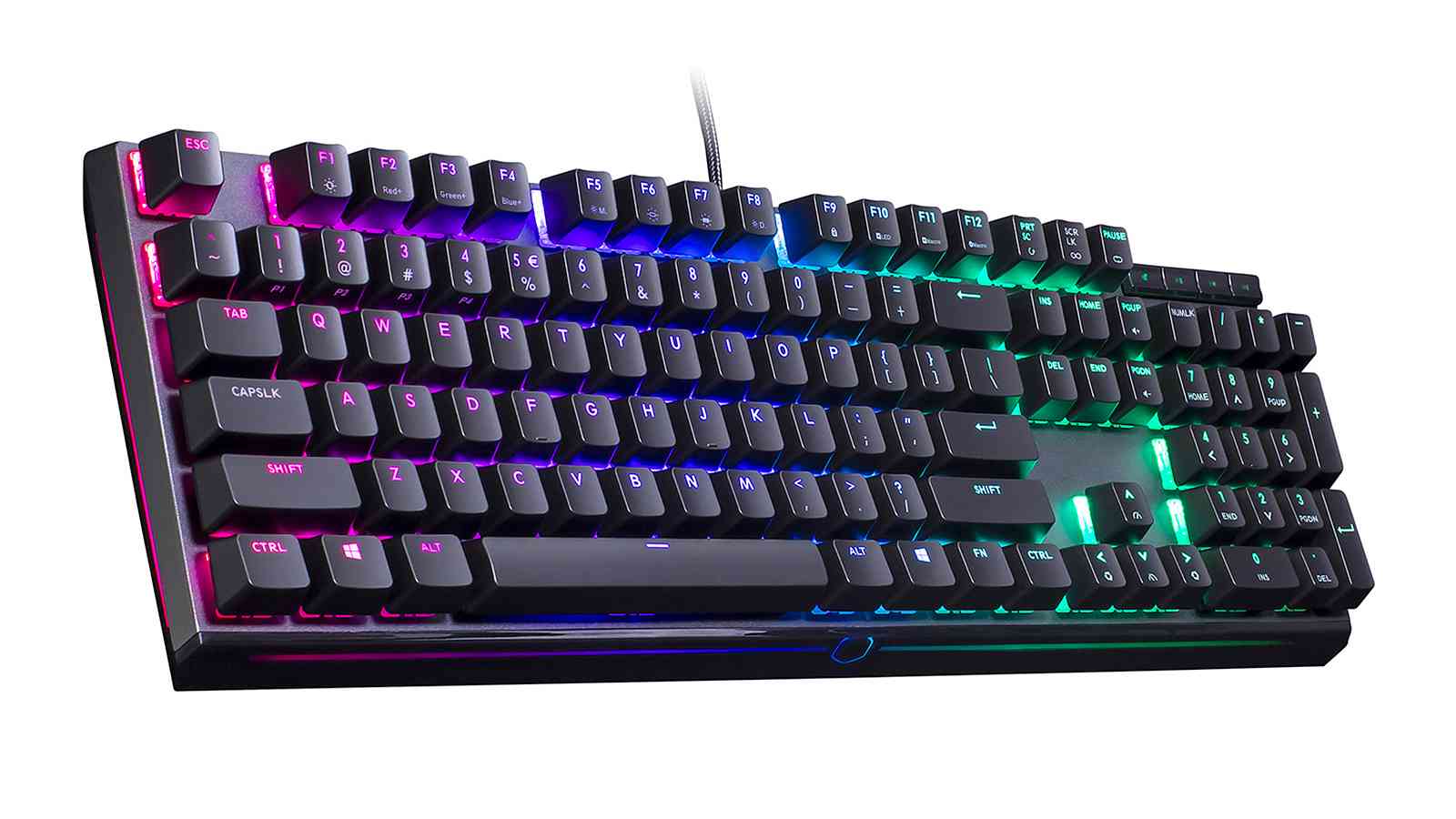 Mechanika od Cooler Master nabídne tři typy Cherry MX spínačů