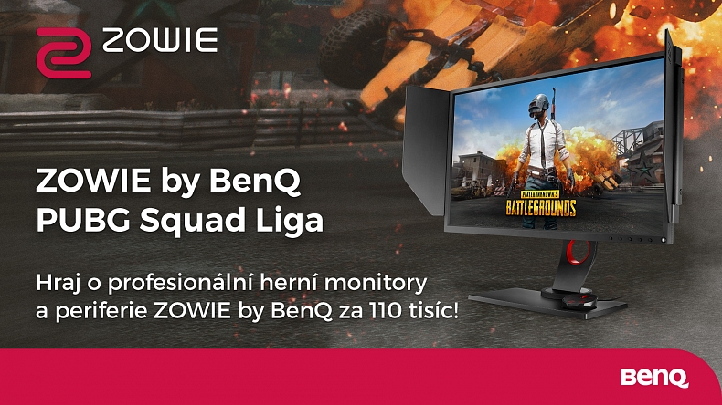 ZOWIE by BenQ přináší dlouho očekávanou PUBG Squad Ligu