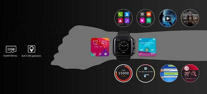 Chytré hodinky Doogee Smart Watch S1 s podporou 3G připojení nyní v nabídce CZC.cz