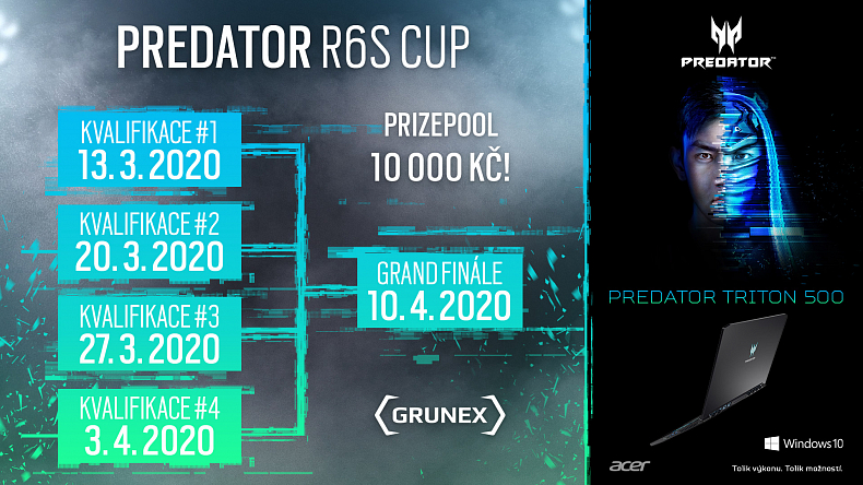 Vystřílej si prizemoney v Predator R6S Cupu