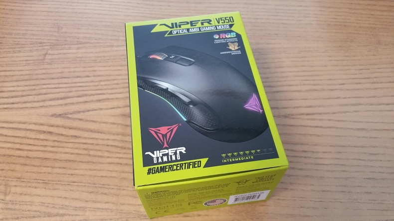 Recenze: Patriot Viper V550 - symetrická myš střední třídy