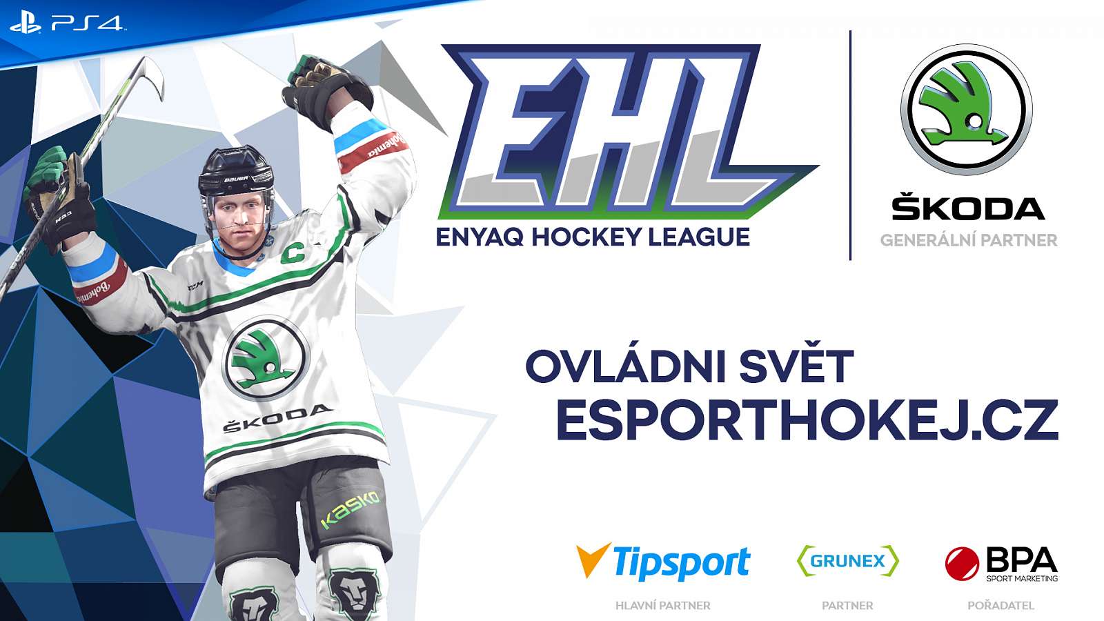 Startuje druhý ročník ENYAQ Hockey League, registrace je spuštěna