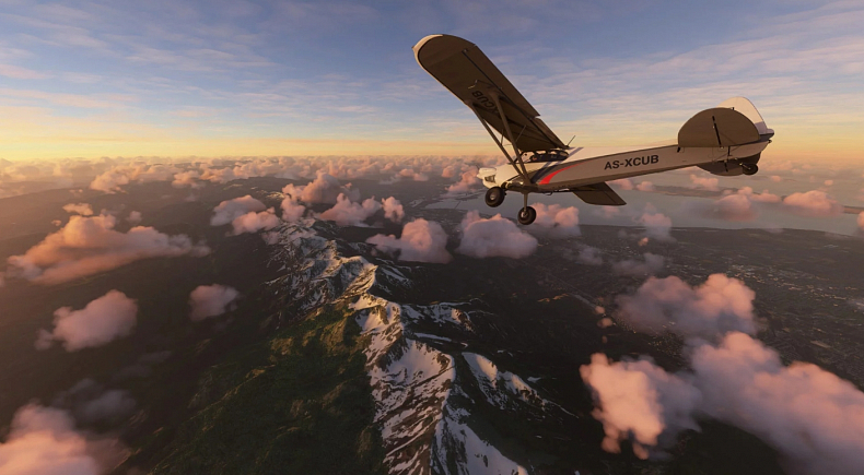 Microsoft Flight Simulator ukázal krásné screenshoty