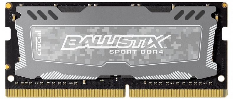 Crucial uvádí DDR4 paměti Ballistix Sport LT také pro notebooky