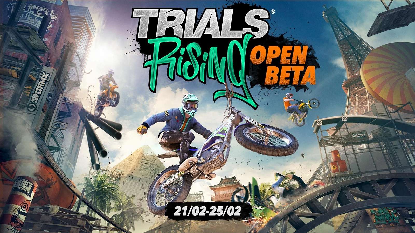 Nažhavte motory, začíná open beta Trials Rising