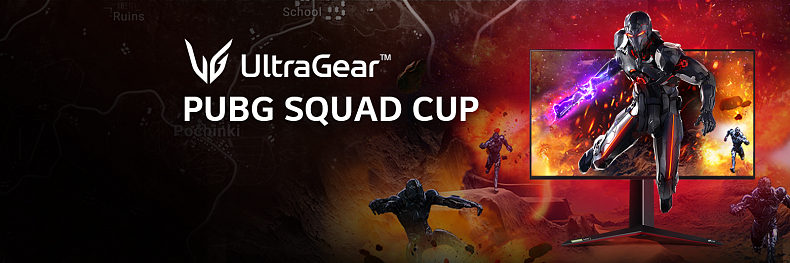 Pro hráče PUBG je tu LG UltraGear Squad Cup!