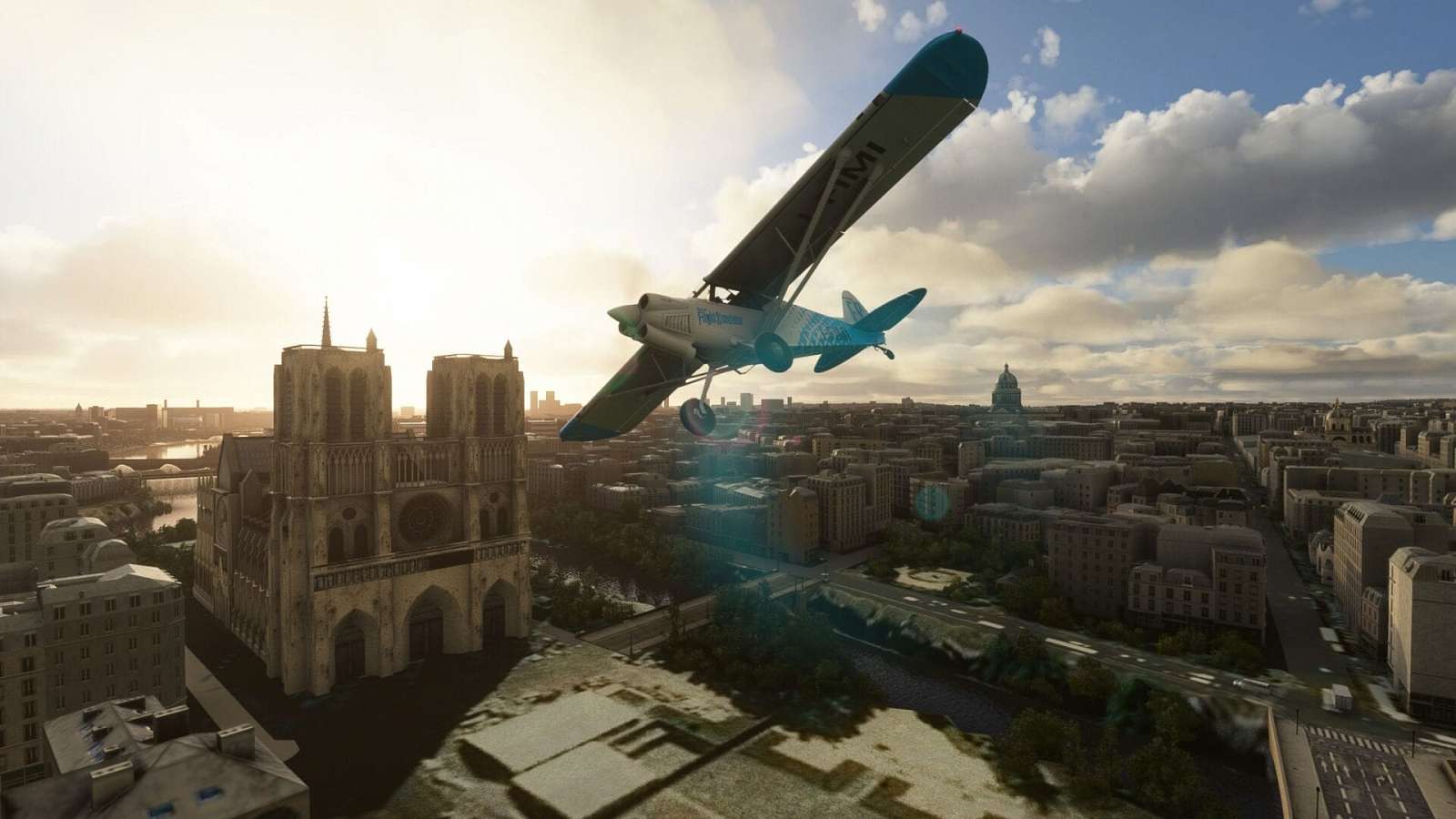 Microsoft Flight Simulator přináší detailnější Francii a Benelux