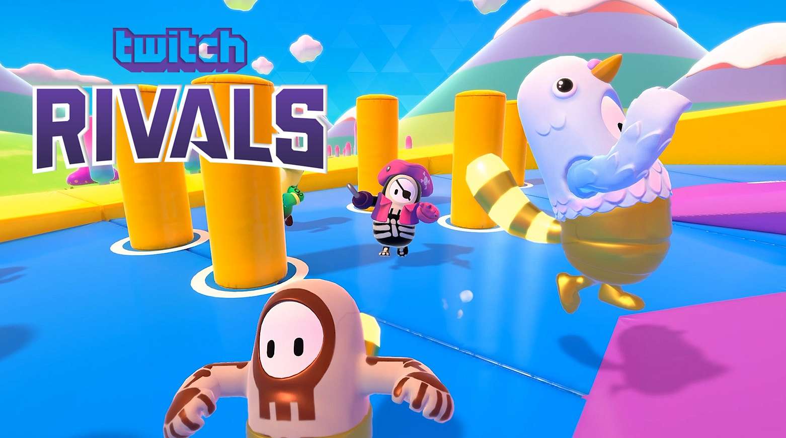 Twitch Rivals ve Fall Guys se zúčastní i čeští streameři