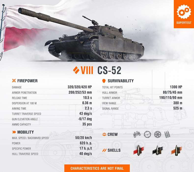 [WoT] Na supertestu CS-52