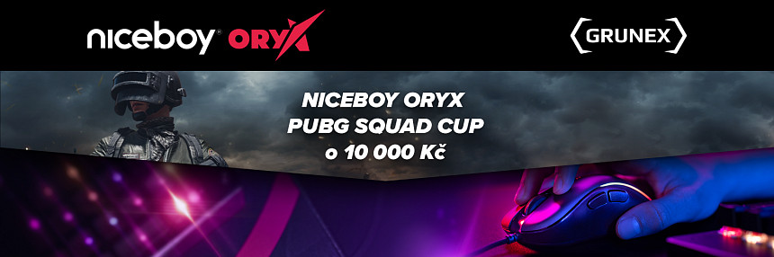 Niceboy ORYX | PUBG Squad Cup  | Kvalifikace #1