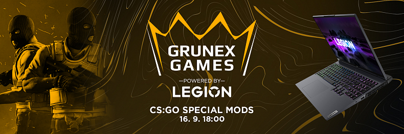 Grunex Games se vrací, streameři si opět užijí speciálních módů v CS:GO!