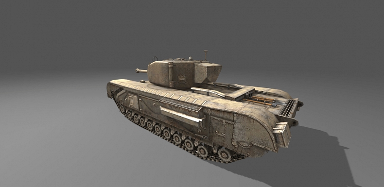 [WoT Blitz] 4.5 Supertest: Churchill Mk. VI