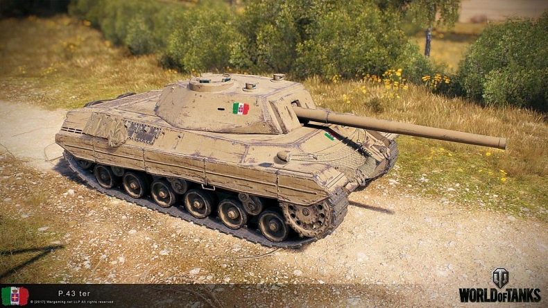 Fotky italských tanků tier I až X